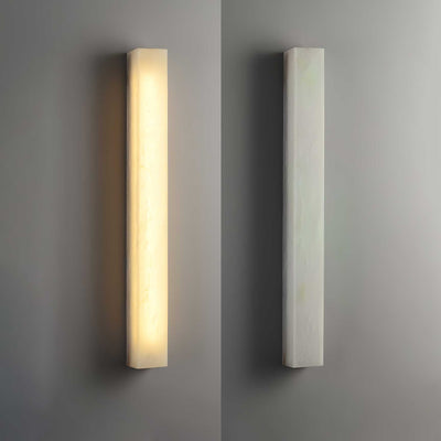 Alborella Cylindrical Alabaster Wall Light