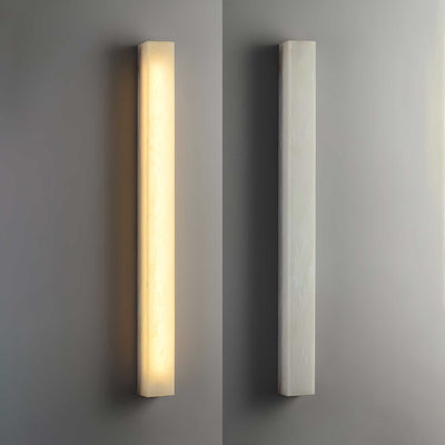 Alborella Cylindrical Alabaster Wall Light
