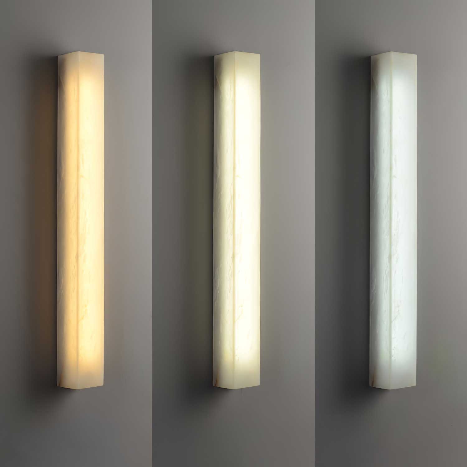Alborella Cylindrical Alabaster Wall Light