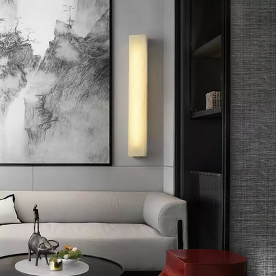 Alborella Cylindrical Alabaster Wall Light