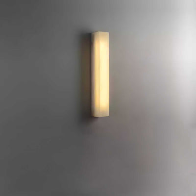 Alborella Cylindrical Alabaster Wall Light