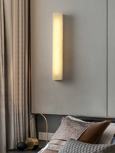 Alborella Cylindrical Alabaster Wall Light