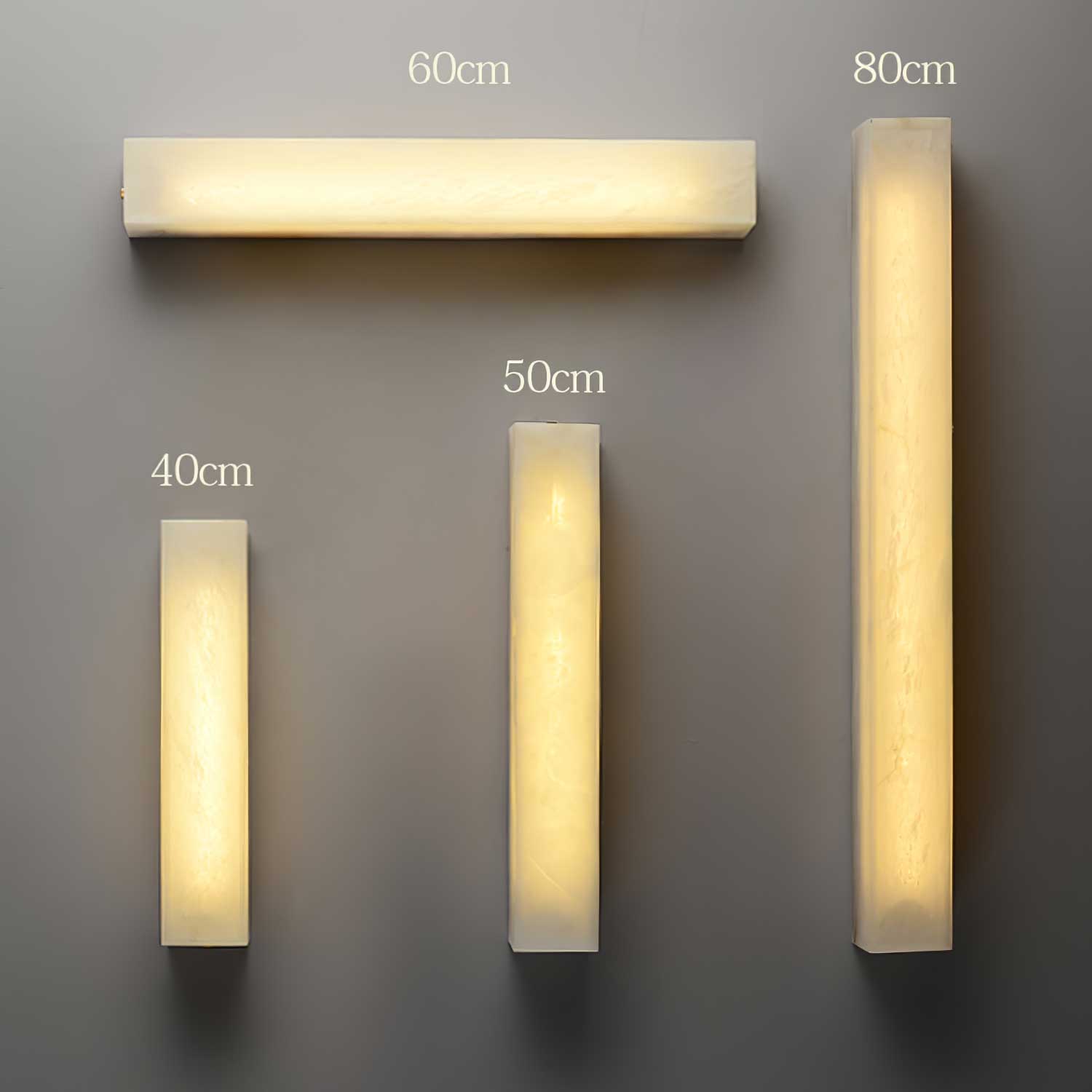 Alborella Cylindrical Alabaster Wall Light