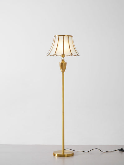 Caselette Brass Luxury Floor Lamp