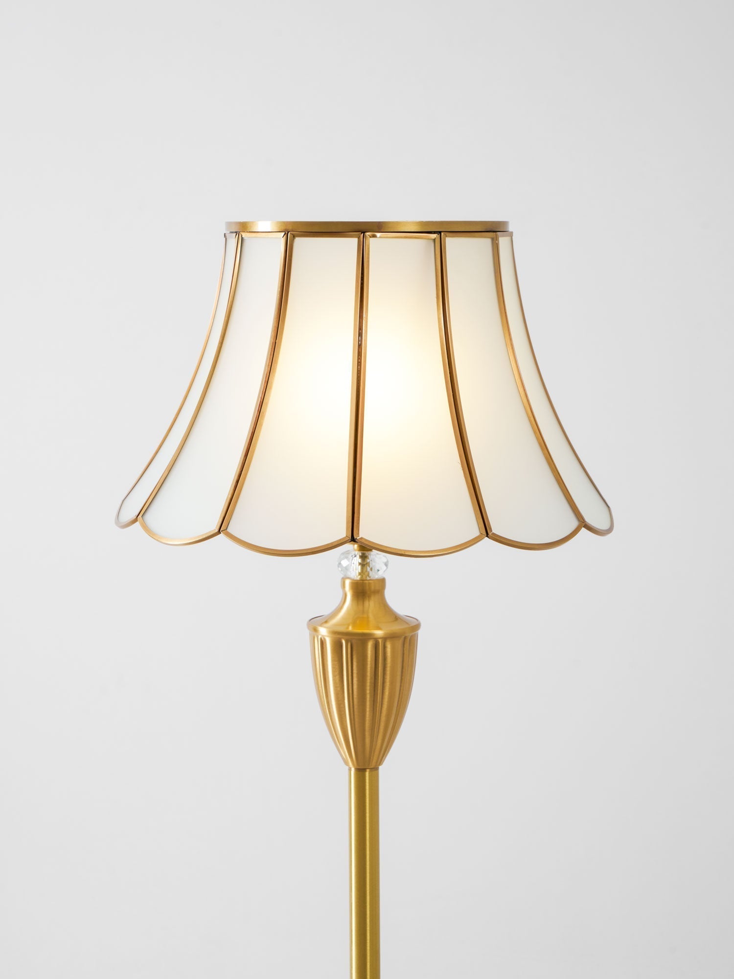 Caselette Brass Luxury Floor Lamp