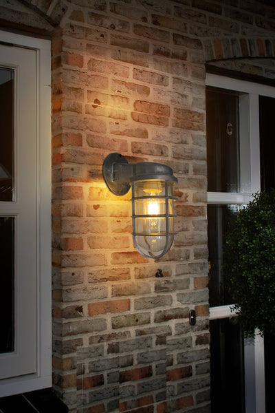 Ozorel Vintage Unique Glass Wall Lamp - Neutral Decor