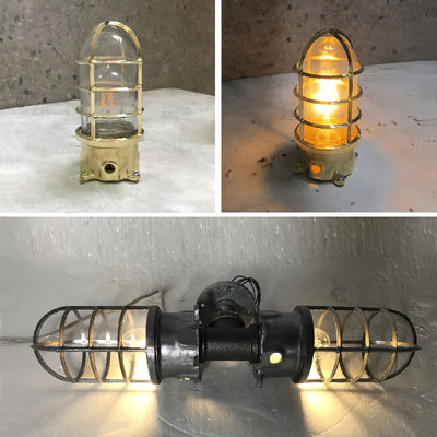 Ozorel Vintage Unique Glass Wall Lamp - Neutral Decor