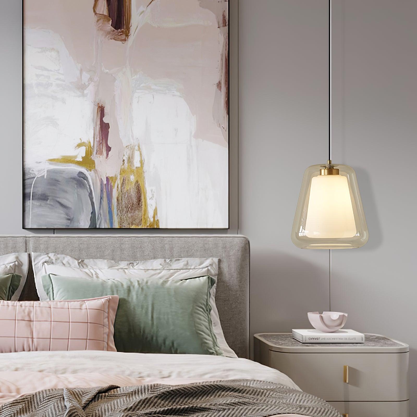 Ate Gold Contemporary Pendant Light