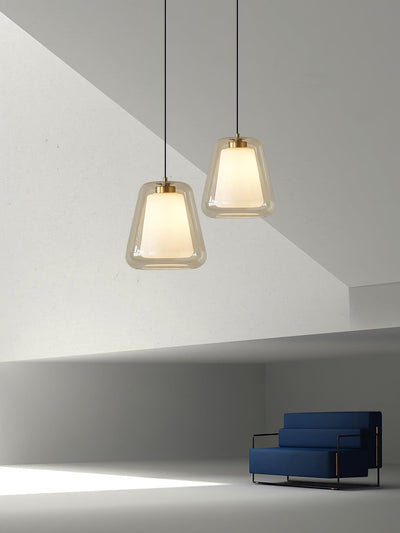 Ate Gold Contemporary Pendant Light