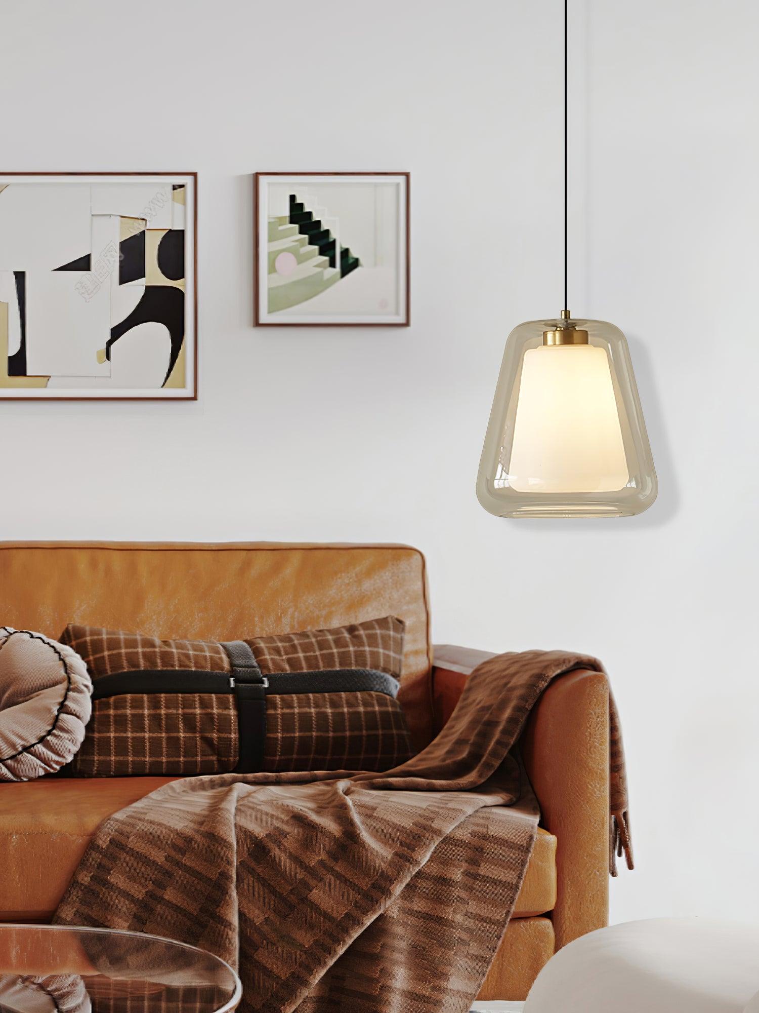 Ate Gold Contemporary Pendant Light
