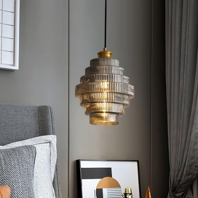 Amara Glass Pendant Lamp - Neutral Decor