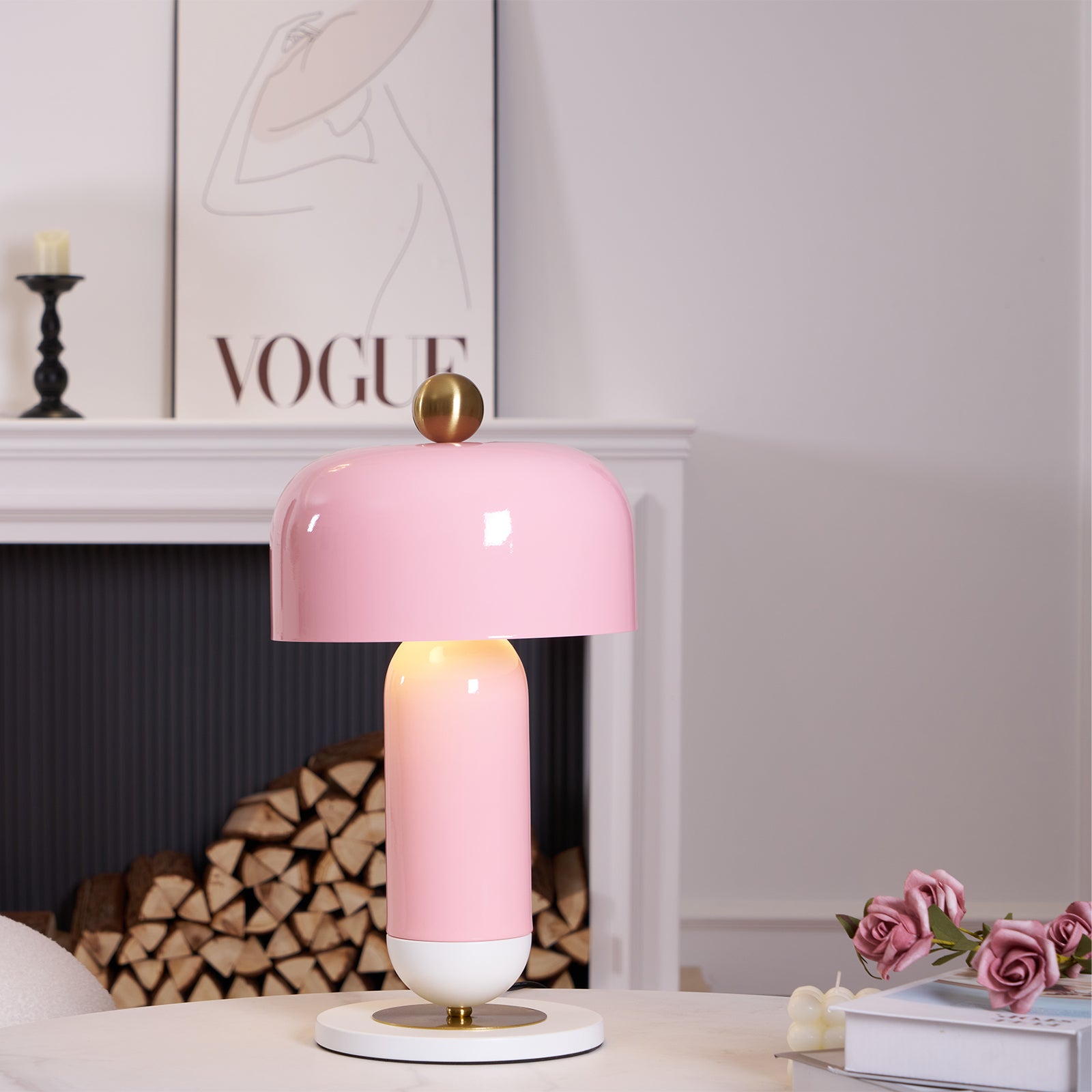 Ziora Retro Table Lamp - Neutral Decor