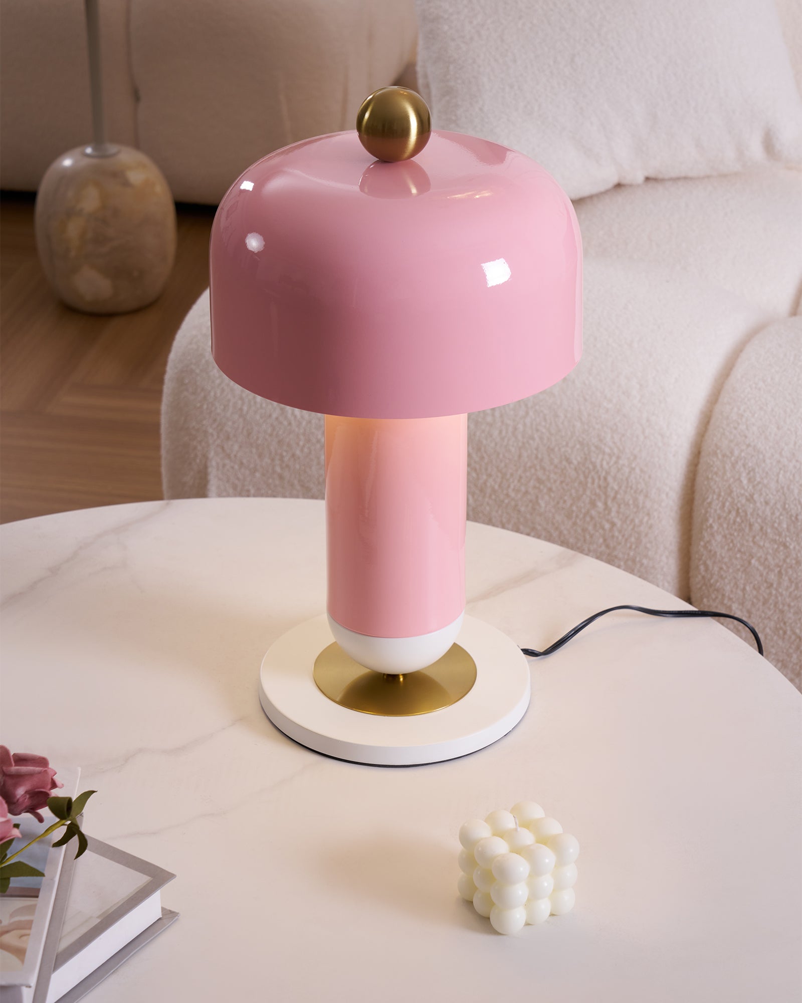 Ziora Retro Table Lamp - Neutral Decor