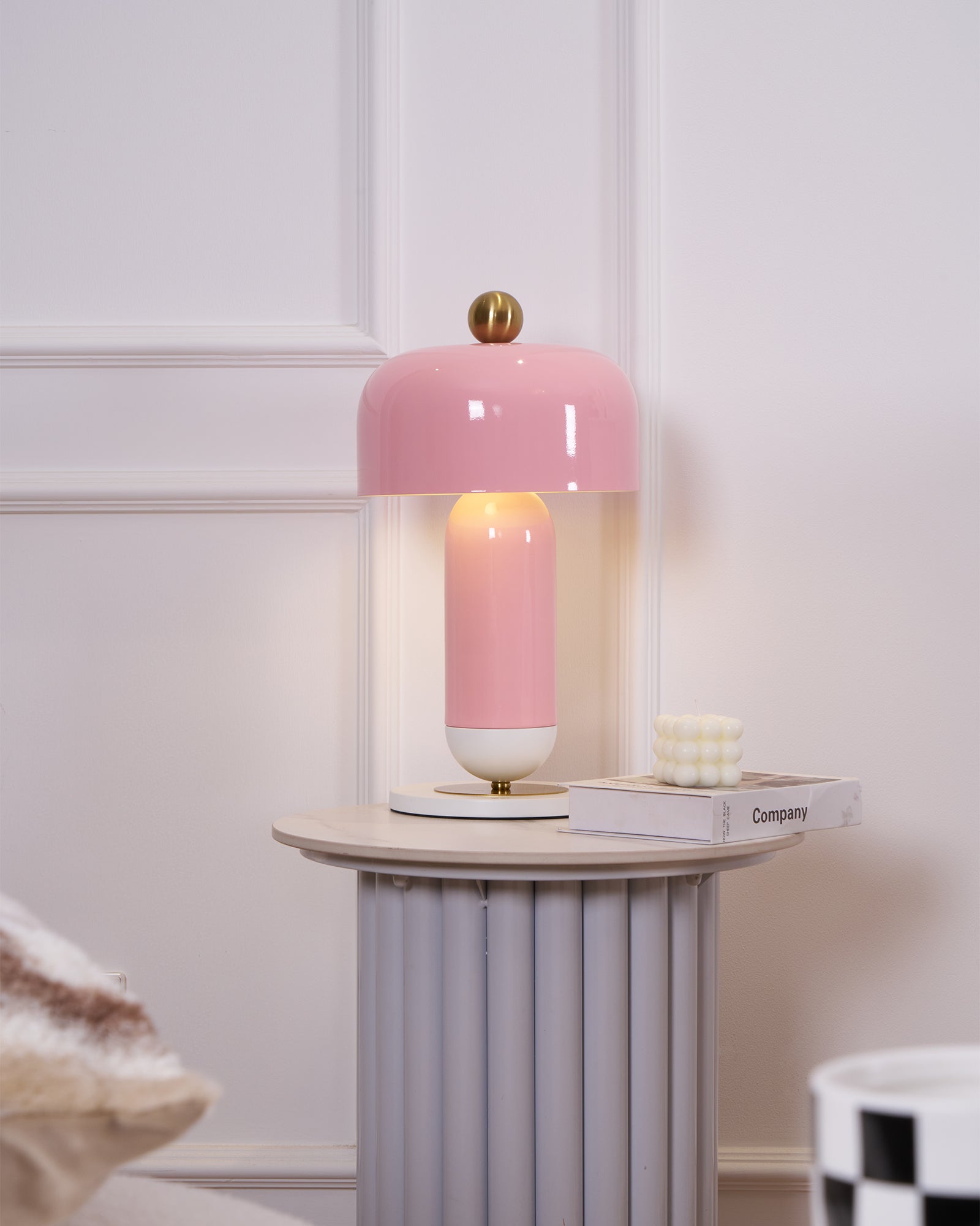 Ziora Retro Table Lamp - Neutral Decor