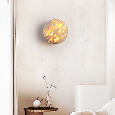 Petaina Luma Stone Wall Light