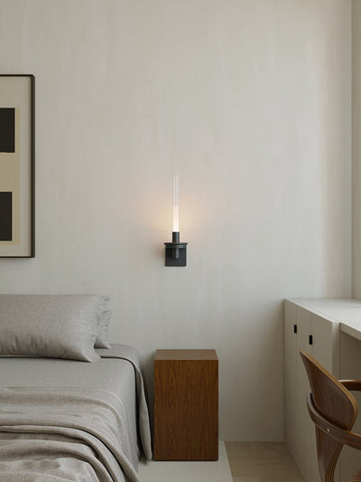 Ripz Stem Rechargeable Glass Wall Lamp