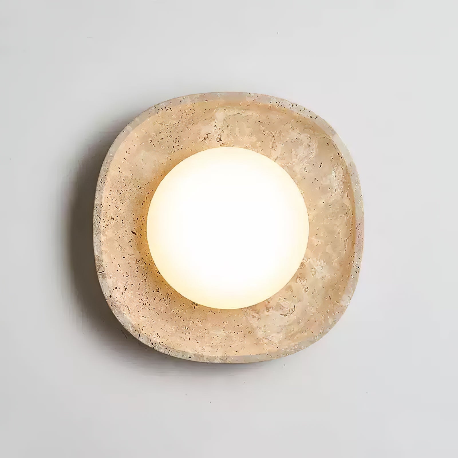 Serinora Travertine Ceiling Light