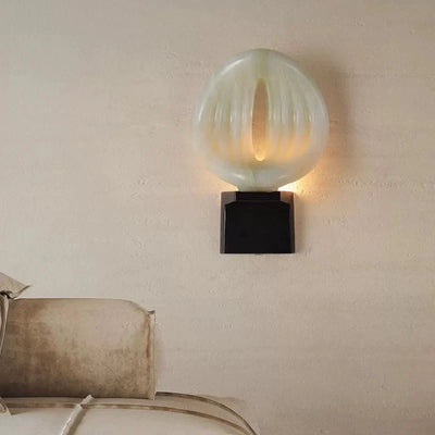 Eirion Rift Alabaster Wall Lamp