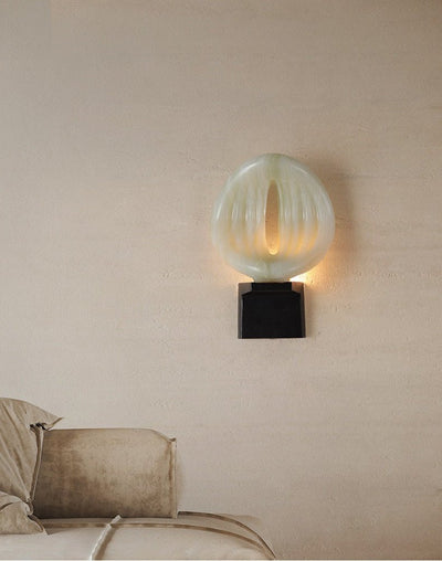Eirion Rift Alabaster Wall Lamp