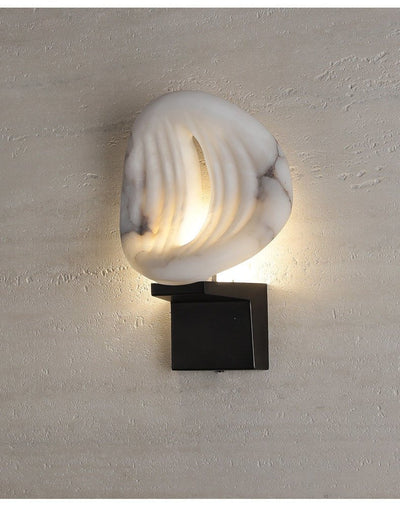 Eirion Rift Alabaster Wall Lamp