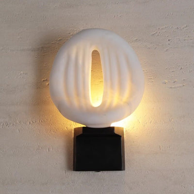 Eirion Rift Alabaster Wall Lamp
