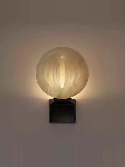 Eirion Rift Alabaster Wall Lamp