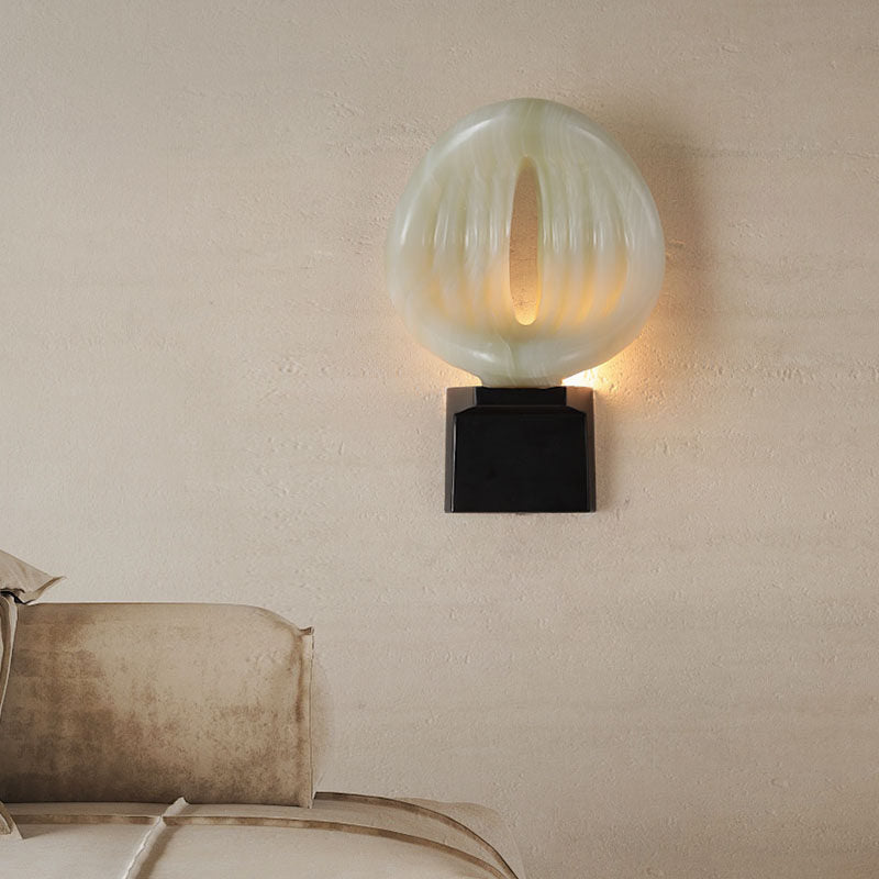 Eirion Rift Alabaster Wall Lamp