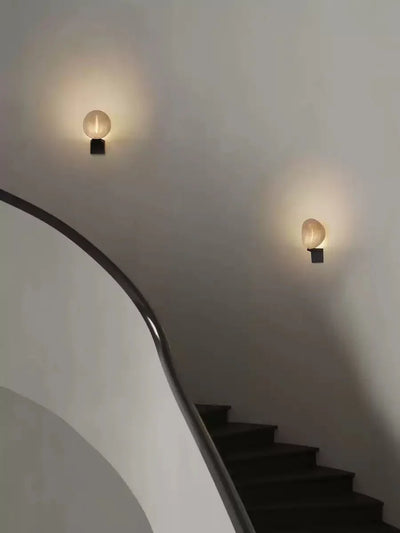 Eirion Rift Alabaster Wall Lamp