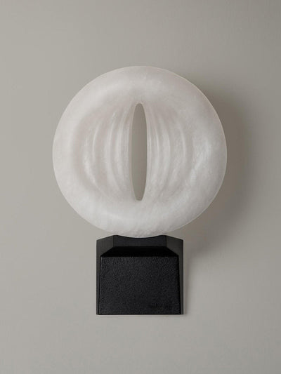 Eirion Rift Alabaster Wall Lamp