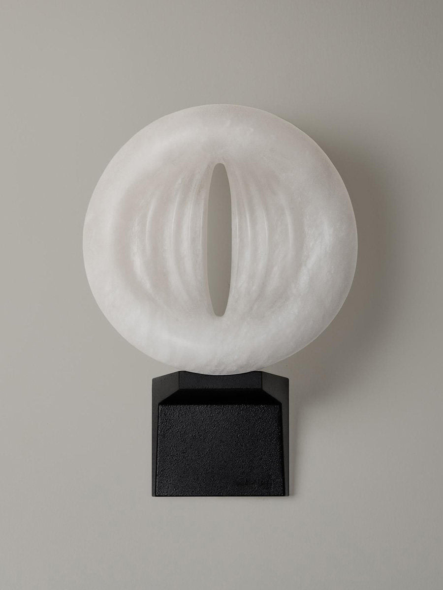 Eirion Rift Alabaster Wall Lamp