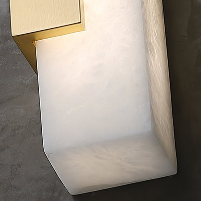 Eos Linear Alabaster Wall Light