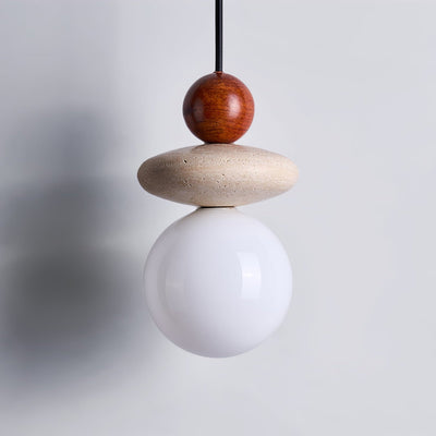 Grylen Travertine Pendant Light