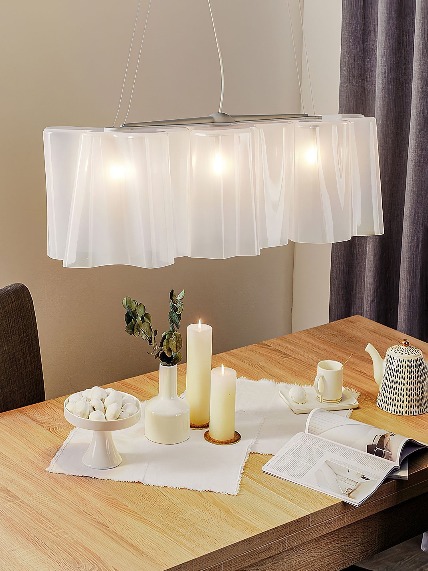 Eiroira Glass Chandelier