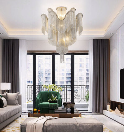 Teriivel Cascade Chain Ceiling Light