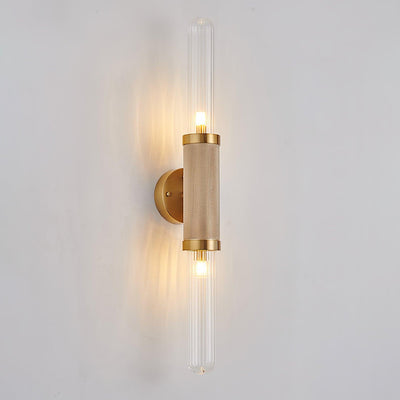 Alorira Nordic Art Column Glass Wall Sconce