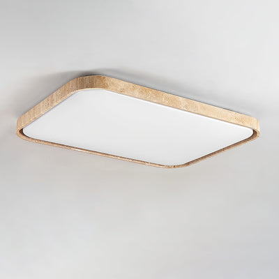 Aisle Travertine Square Ceiling Light