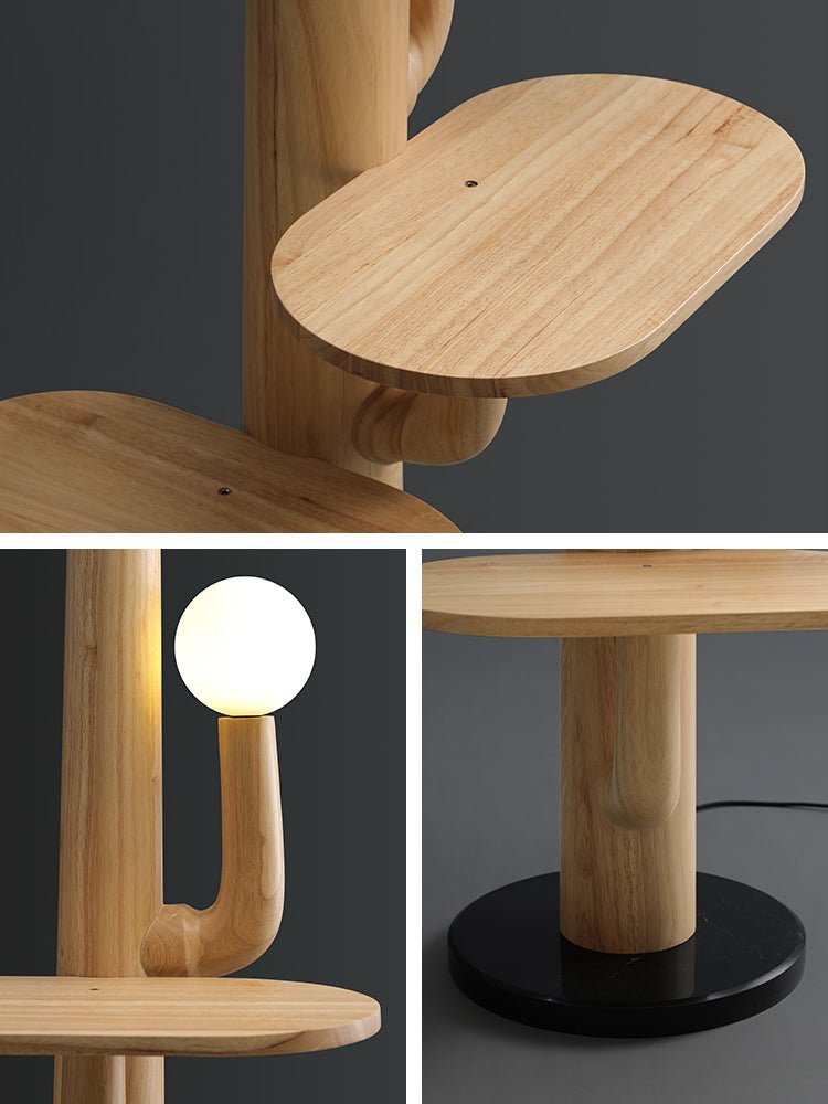 Rymb Wood Tree Floor Lamp
