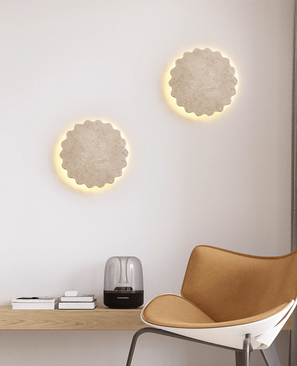 Viraanette Luna Scallop Wall Lamp