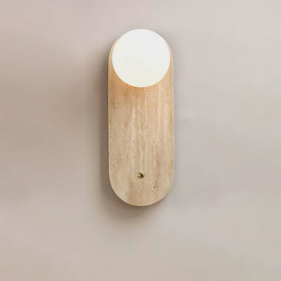 Syloryra Minimalist Travertine Wall Light - Neutral Decor