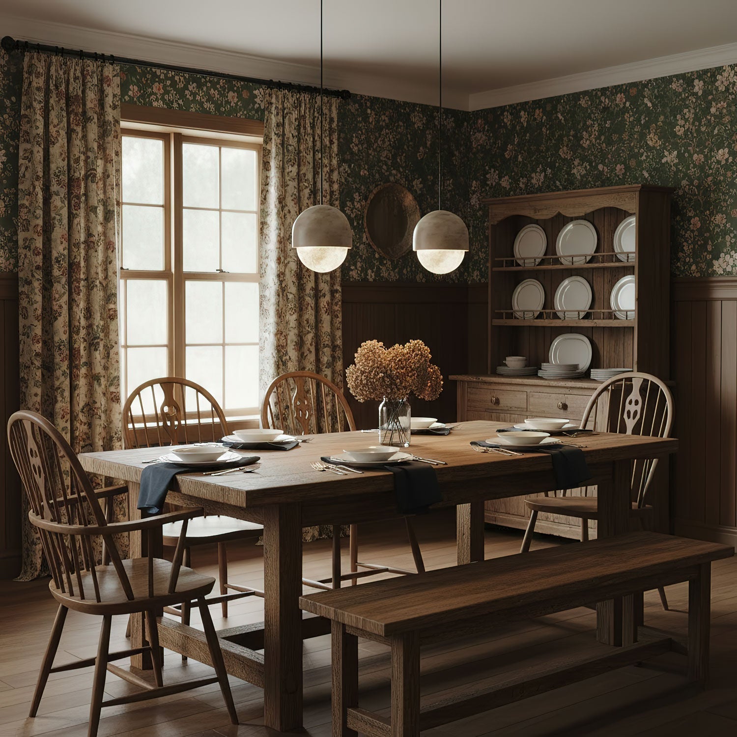 Valcien Lunar Dome Alabaster Pendant Light