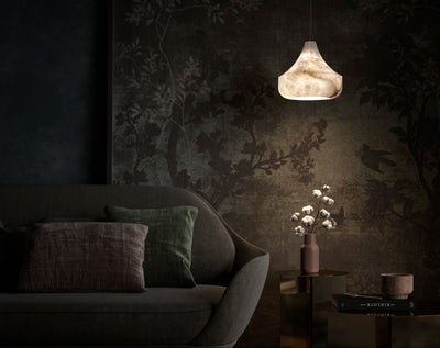 Alabaster Veil Pendant Light - Neutral Decor