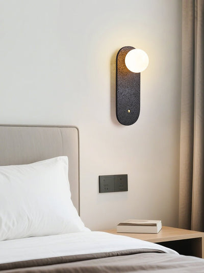 Taveella Black Travertine Hearth Sconce