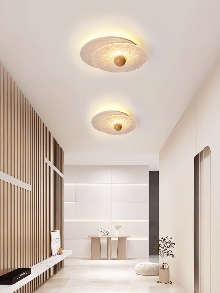 Noctélis Lunar Ripple Ceiling Light