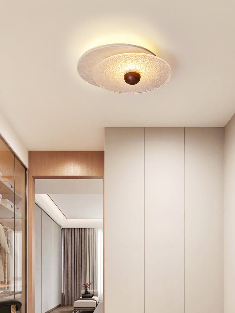 Noctélis Lunar Ripple Ceiling Light