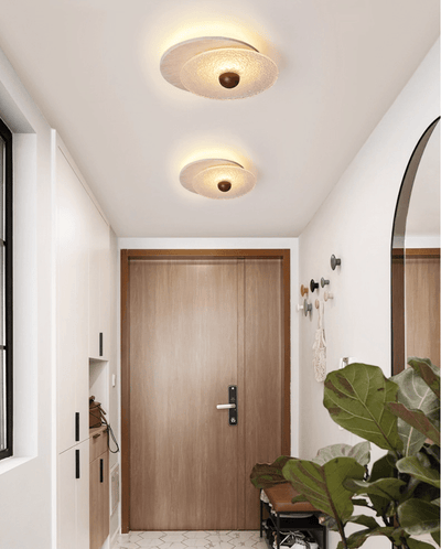 Noctélis Lunar Ripple Ceiling Light
