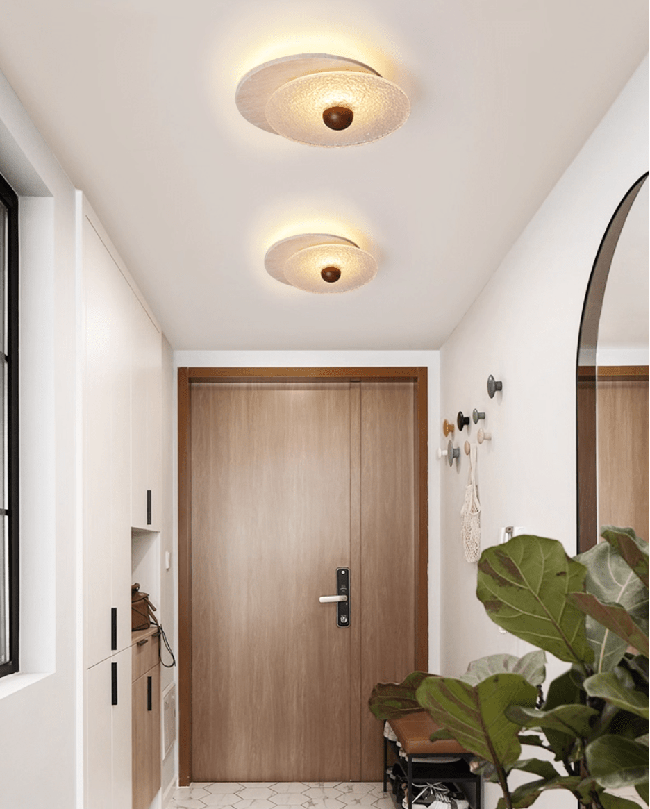 Noctélis Lunar Ripple Ceiling Light