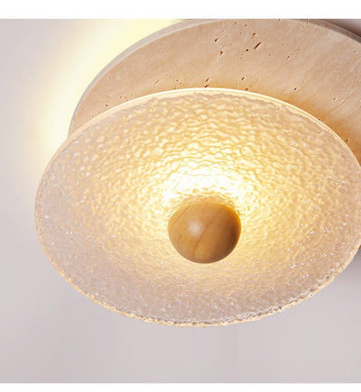 Noctélis Lunar Ripple Ceiling Light