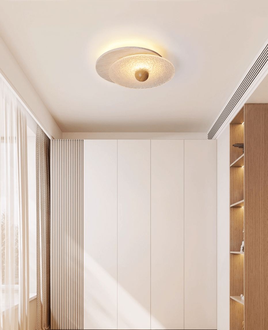 Noctélis Lunar Ripple Ceiling Light