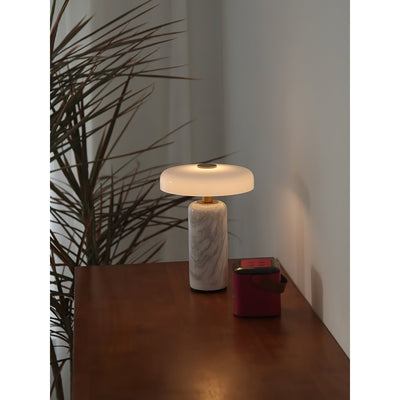 Juniper Marble Cordless Table Lamp