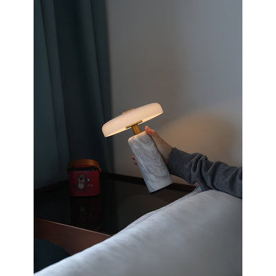 Juniper Marble Cordless Table Lamp